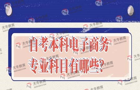 电子商务有没有本科专业